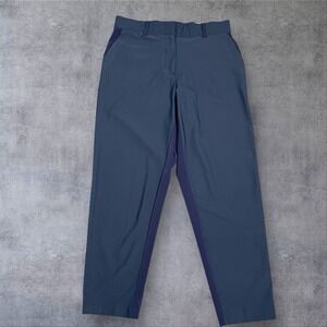 Nike Golf Pants Womens L  Obsidian Dri Fit Stretch Straight Leg NWT Performance